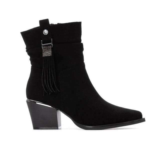 XTI Botin de mujer tacon 144461 Negro