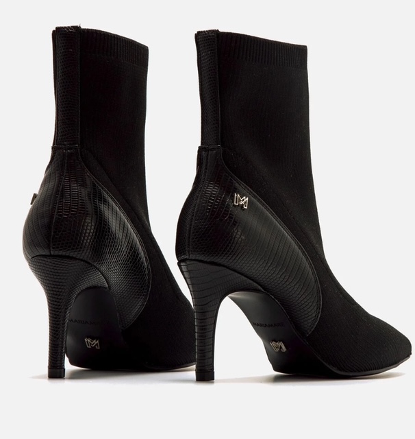 Mariamare Botines de tacón-Mujer cod. 63640 Black - Imagen 2