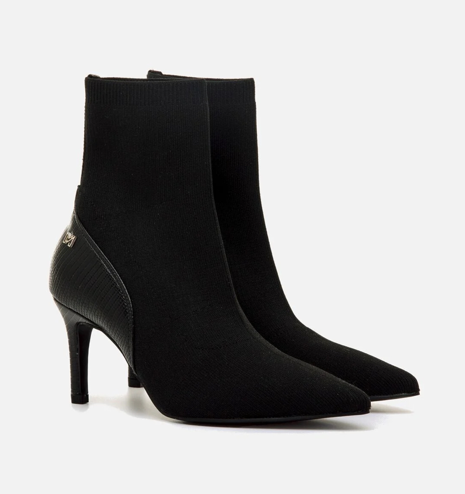 Mariamare Botines de tacón-Mujer cod. 63640 Black - Imagen 3
