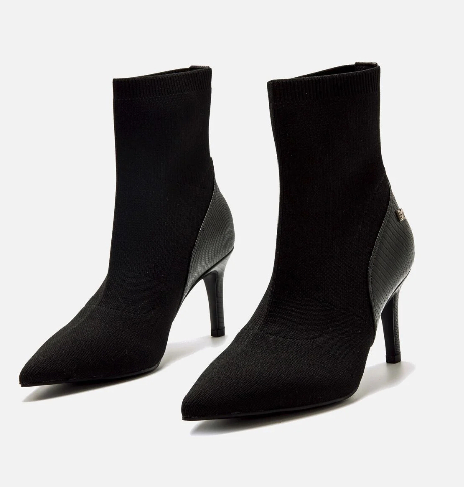 Mariamare Botines de tacón-Mujer cod. 63640 Black - Imagen 4