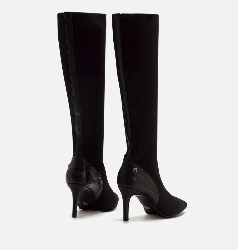 Mariamare Botas de tacón-Mujer cod. 63718 Black - Imagen 2