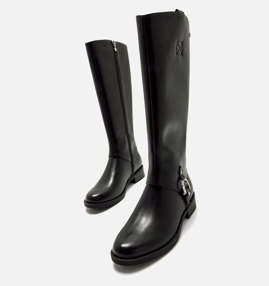 Mariamare Botas plana-Mujer cod. 63610 Black - Imagen 3