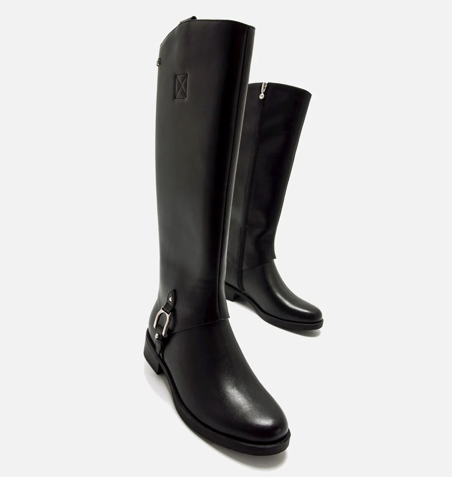 Mariamare Botas plana-Mujer cod. 63610 Black - Imagen 2