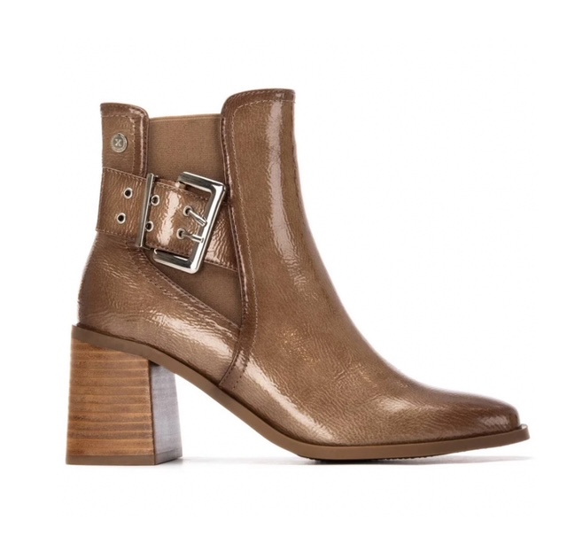 XTI Botin de mujer tacon 144315 Beige