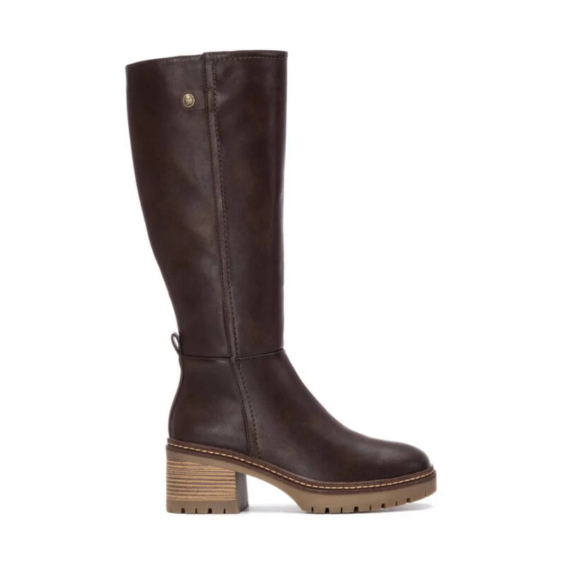 XTI Bota de mujer tacon 144445 Marron