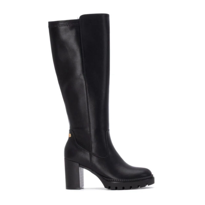 XTI Bota de mujer tacon 144524 Negro