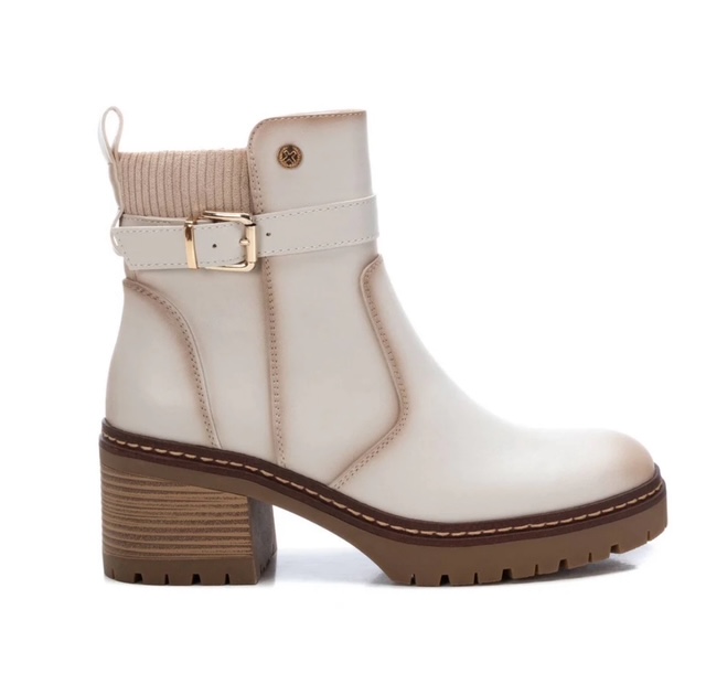 XTI Botin de mujer 143371 Beige