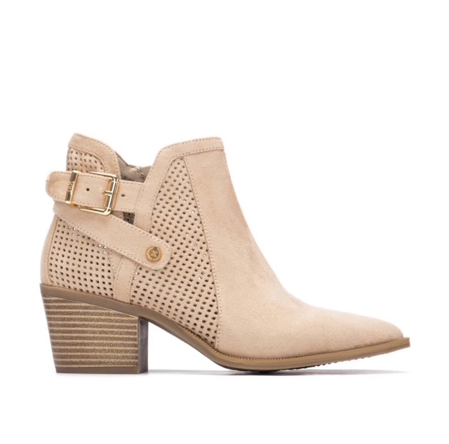 XTI Botin de mujer con tacon cod 145265 Beige