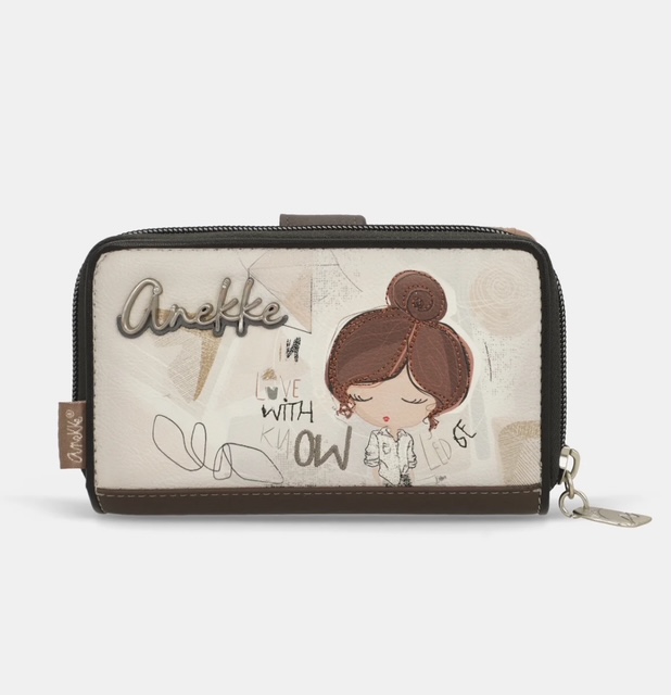 Anekke billetero duro mediano RFID Sophia Art. 42809-909